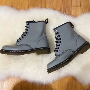 Grey 1460 Doc Marten Boots